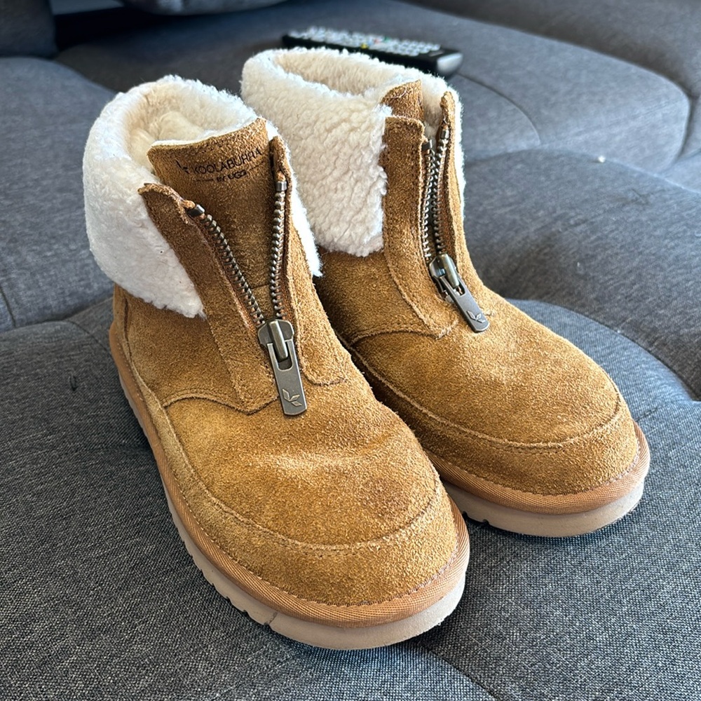 Brown Ugg Koolaburra boots low rise